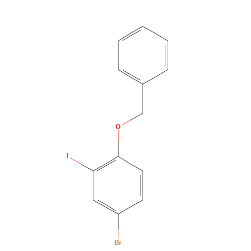 4-bromo-2-iodo-1-phenylmethoxybenzene (CAS: 612833-66-6) - Related Chemical Product