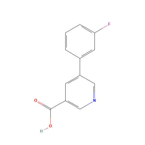 5-(3-fluorophenyl)pyridine-3-carboxylic acid (CAS: 181705-88-4) - Related Chemical Product