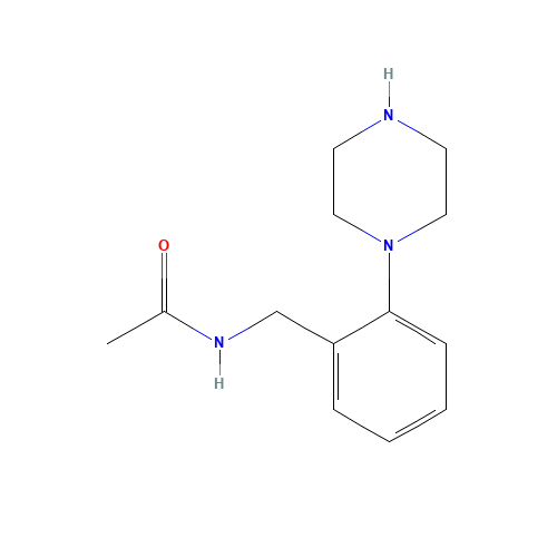 N-[(2-piperazin-1-ylphenyl)methyl]acetamide (CAS: 209160-78-1) - Related Chemical Product