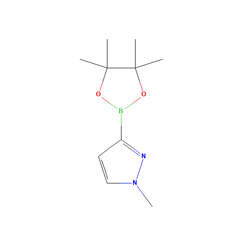 1-methyl-3-(4,4,5,5-tetramethyl-1,3,2-dioxaborolan-2-yl)pyrazole (CAS: 1020174-04-2) - Related Chemical Product