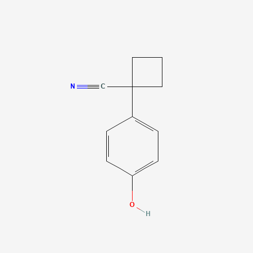1-(4-hydroxyphenyl)cyclobutane-1-carbonitrile (CAS: 1196125-36-6) - Related Chemical Product