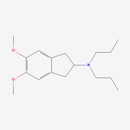 5,6-dimethoxy-N,N-dipropyl-2,3-dihydro-1H-inden-2-amine (CAS: 82668-33-5) - Related Chemical Product