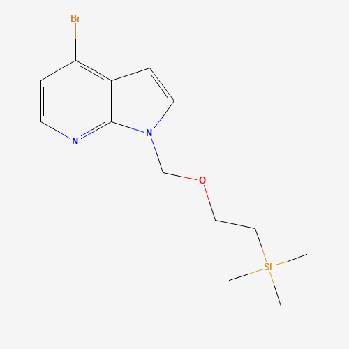 2-[(4-bromopyrrolo[2,3-b]pyridin-1-yl)methoxy]ethyl-trimethylsilane (CAS: 941685-08-1) - Related Chemical Product