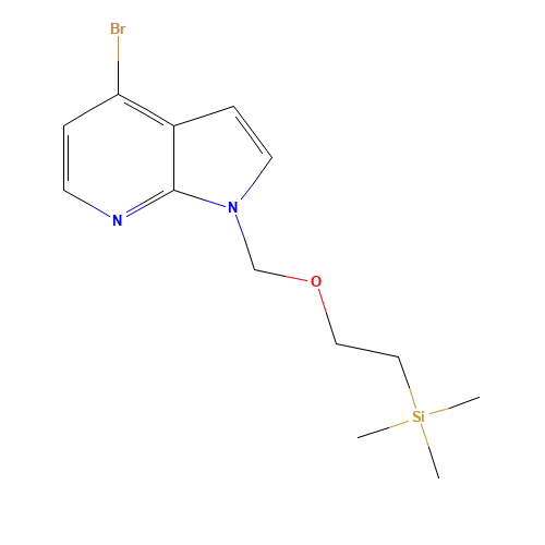 2-[(4-bromopyrrolo[2,3-b]pyridin-1-yl)methoxy]ethyl-trimethylsilane (CAS: 941685-08-1) - Related Chemical Product