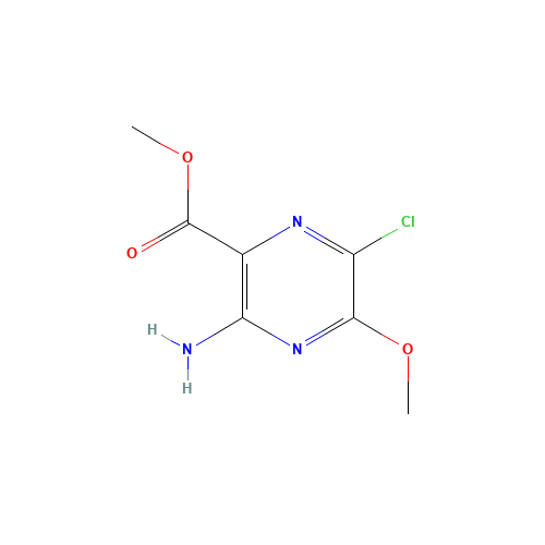 methyl 3-amino-6-chloro-5-methoxypyrazine-2-carboxylate (CAS: 2038-34-8) - Related Chemical Product