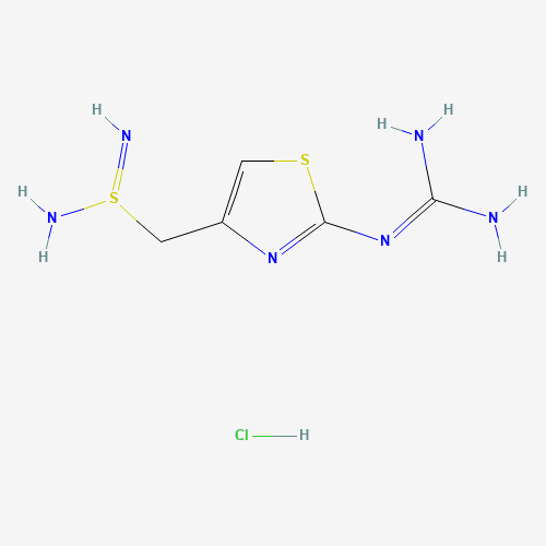 2-[4-[(aminosulfinimidoyl)methyl]-1,3-thiazol-2-yl]guanidine;hydrochloride (CAS: 352530-51-9) - Related Chemical Product