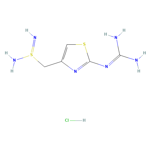 2-[4-[(aminosulfinimidoyl)methyl]-1,3-thiazol-2-yl]guanidine;hydrochloride (CAS: 352530-51-9) - Related Chemical Product