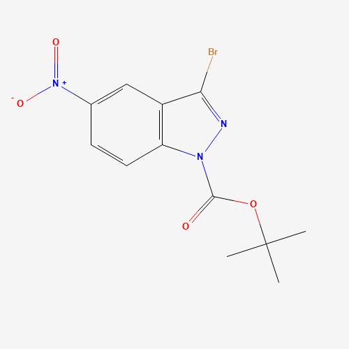 tert-butyl 3-bromo-5-nitroindazole-1-carboxylate (CAS: 473416-22-7) - Related Chemical Product