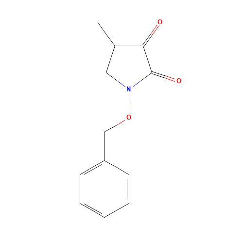 4-methyl-1-phenylmethoxypyrrolidine-2,3-dione (CAS: 130865-70-2) - Related Chemical Product