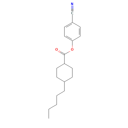 (4-cyanophenyl) 4-pentylcyclohexane-1-carboxylate (CAS: 62439-35-4) - Related Chemical Product