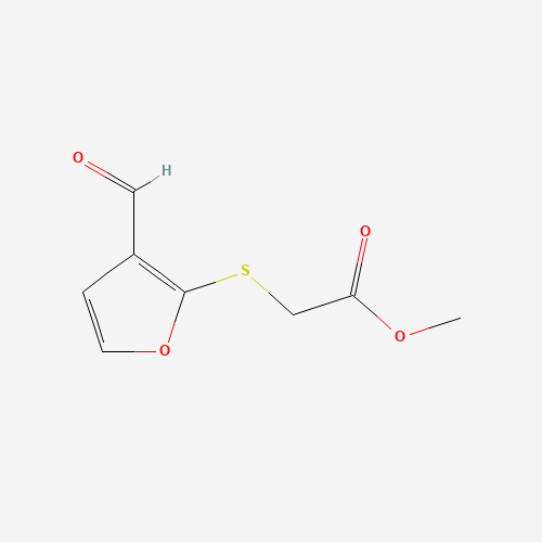 methyl 2-(3-formylfuran-2-yl)sulfanylacetate (CAS: 122321-35-1) - Related Chemical Product