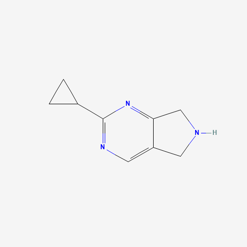 2-cyclopropyl-6,7-dihydro-5H-pyrrolo[3,4-d]pyrimidine (CAS: 916059-18-2) - Related Chemical Product