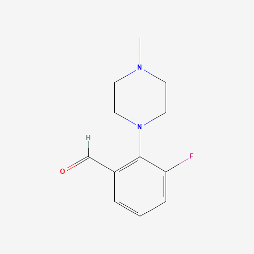 3-fluoro-2-(4-methylpiperazin-1-yl)benzaldehyde (CAS: 857263-82-2) - Related Chemical Product