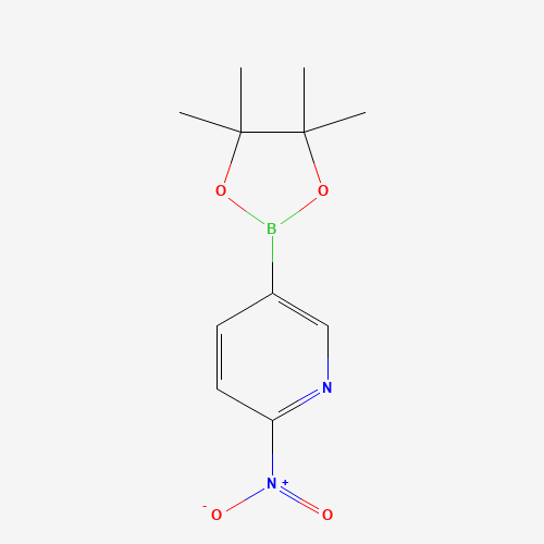 2-nitro-5-(4,4,5,5-tetramethyl-1,3,2-dioxaborolan-2-yl)pyridine (CAS: 1073371-93-3) - Related Chemical Product