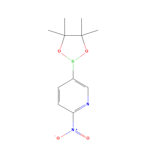 2-nitro-5-(4,4,5,5-tetramethyl-1,3,2-dioxaborolan-2-yl)pyridine (CAS: 1073371-93-3) - Related Chemical Product