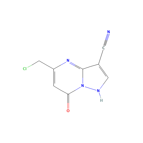 5-(chloromethyl)-7-oxo-1H-pyrazolo[1,5-a]pyrimidine-3-carbonitrile (CAS: 329213-60-7) - Related Chemical Product