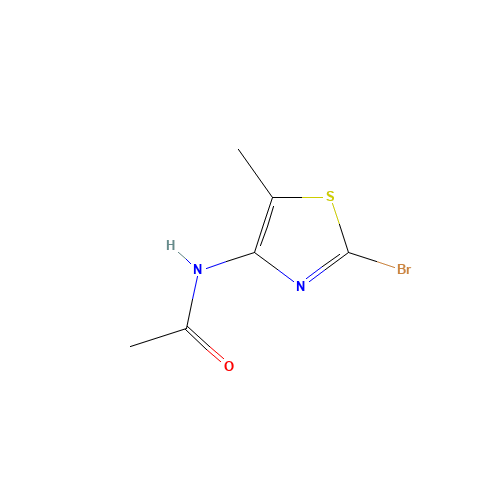 N-(2-bromo-5-methyl-1,3-thiazol-4-yl)acetamide (CAS: 70346-23-5) - Related Chemical Product