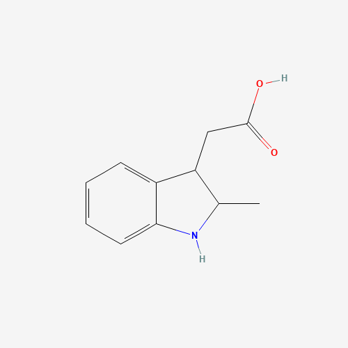 2-(2-methyl-2,3-dihydro-1H-indol-3-yl)acetic acid (CAS: 28478-51-5) - Related Chemical Product