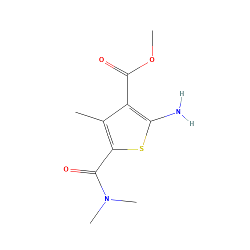 methyl 2-amino-5-(dimethylcarbamoyl)-4-methylthiophene-3-carboxylate (CAS: 350996-95-1) - Related Chemical Product
