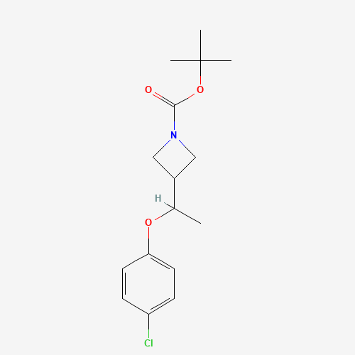 tert-butyl 3-[1-(4-chlorophenoxy)ethyl]azetidine-1-carboxylate (CAS: 1332301-92-4) - Related Chemical Product