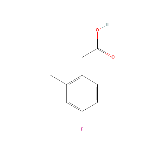 2-(4-fluoro-2-methylphenyl)acetic acid (CAS: 407640-40-8) - Related Chemical Product
