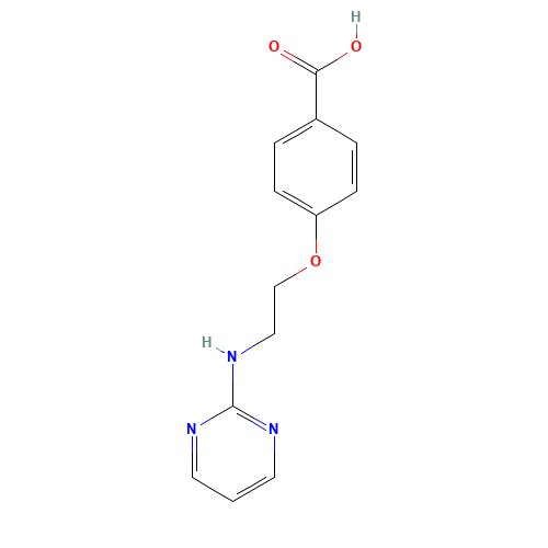 4-[2-(pyrimidin-2-ylamino)ethoxy]benzoic acid (CAS: 174665-28-2) - Related Chemical Product