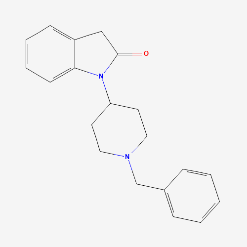 1-(1-benzylpiperidin-4-yl)-3H-indol-2-one (CAS: 16223-24-8) - Related Chemical Product