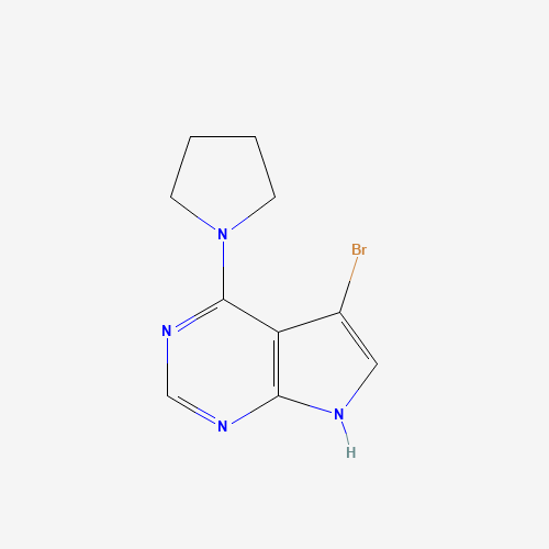 5-bromo-4-pyrrolidin-1-yl-7H-pyrrolo[2,3-d]pyrimidine (CAS: 1168106-35-1) - Related Chemical Product