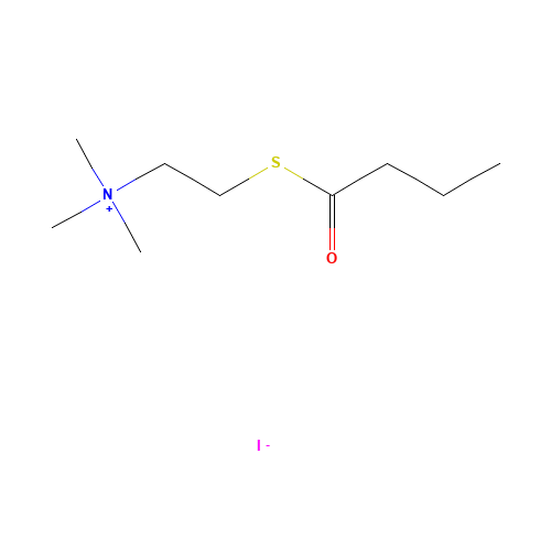 2-butanoylsulfanylethyl(trimethyl)azanium;iodide (CAS: 1866-16-6) - Related Chemical Product