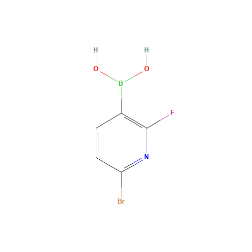 (6-bromo-2-fluoropyridin-3-yl)boronic acid (CAS: 910649-58-0) - Related Chemical Product