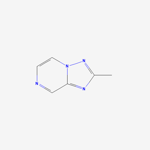2-methyl-[1,2,4]triazolo[1,5-a]pyrazine (CAS: 20914-69-6) - Chemical Structure and Molecular Formula 