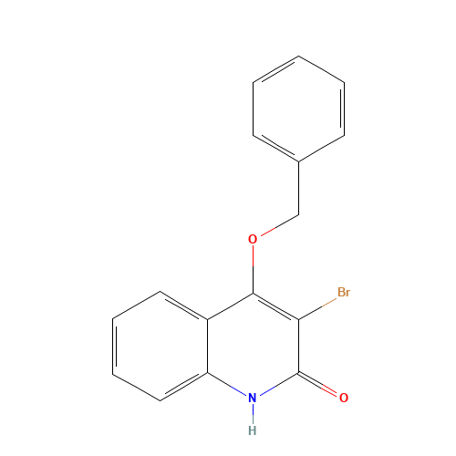 3-bromo-4-phenylmethoxy-1H-quinolin-2-one (CAS: 868145-21-5) - Related Chemical Product