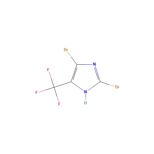 2,4-dibromo-5-(trifluoromethyl)-1H-imidazole (CAS: 81654-02-6) - Related Chemical Product