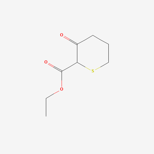 ethyl 3-oxothiane-2-carboxylate (CAS: 58509-73-2) - Chemical Structure and Molecular Formula 