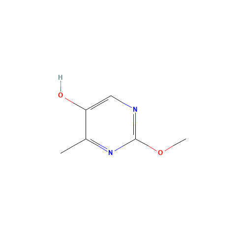2-methoxy-4-methylpyrimidin-5-ol (CAS: 1369766-62-0) - Chemical Structure and Molecular Formula 