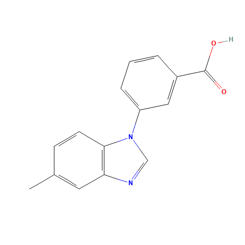 3-(5-methylbenzimidazol-1-yl)benzoic acid (CAS: 211555-39-4) - Related Chemical Product