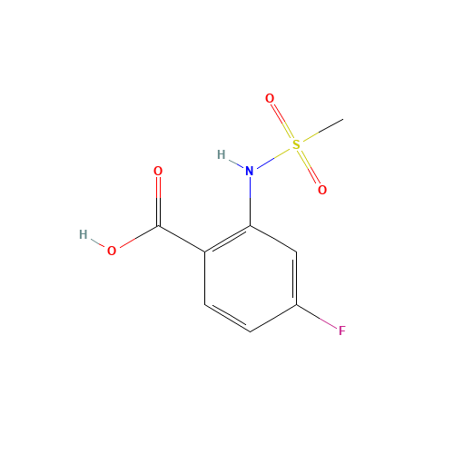 4-fluoro-2-(methanesulfonamido)benzoic acid (CAS: 170107-84-3) - Related Chemical Product