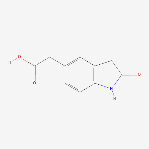 2-(2-oxo-1,3-dihydroindol-5-yl)acetic acid (CAS: 109737-08-8) - Related Chemical Product