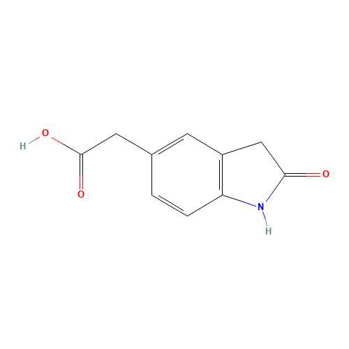 2-(2-oxo-1,3-dihydroindol-5-yl)acetic acid (CAS: 109737-08-8) - Related Chemical Product