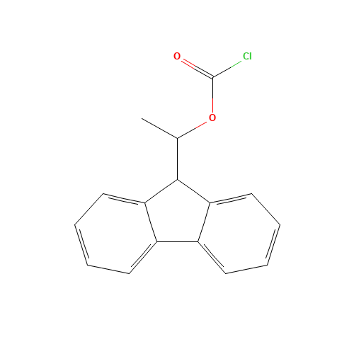 1-(9H-fluoren-9-yl)ethyl carbonochloridate (CAS: 107474-79-3) - Related Chemical Product