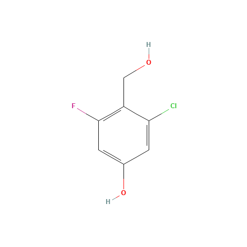 3-chloro-5-fluoro-4-(hydroxymethyl)phenol (CAS: 438050-33-0) - Related Chemical Product