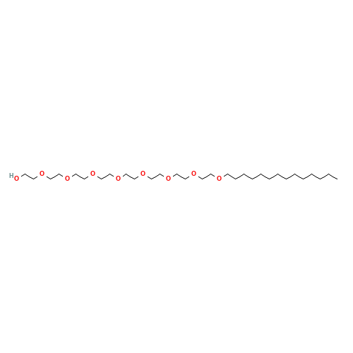 2-[2-[2-[2-[2-[2-[2-(2-tetradecoxyethoxy)ethoxy]ethoxy]ethoxy]ethoxy]ethoxy]ethoxy]ethanol (CAS: 27847-86-5) - Related Chemical Product