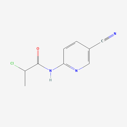 2-chloro-N-(5-cyanopyridin-2-yl)propanamide (CAS: 1116016-11-5) - Related Chemical Product
