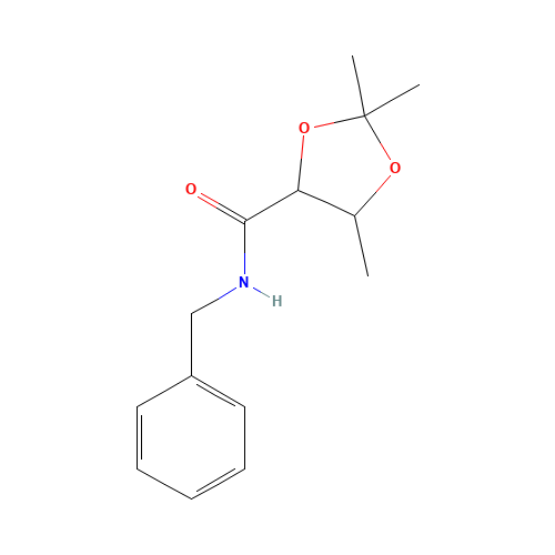 N-benzyl-2,2,5-trimethyl-1,3-dioxolane-4-carboxamide (CAS: 1393672-78-0) - Related Chemical Product