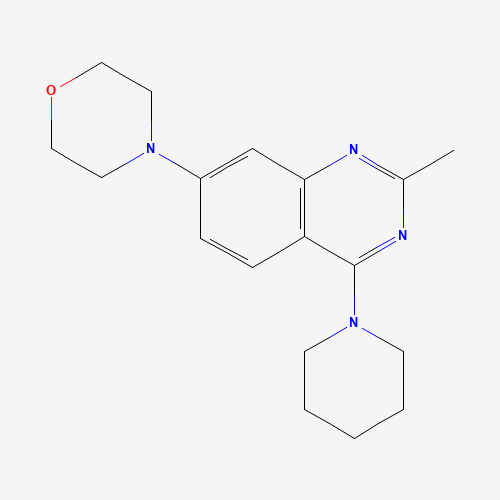 4-(2-methyl-4-piperidin-1-ylquinazolin-7-yl)morpholine (CAS: 1334601-19-2) - Related Chemical Product