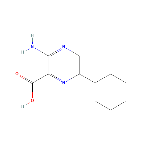 3-amino-6-cyclohexylpyrazine-2-carboxylic acid (CAS: 5013-39-8) - Related Chemical Product