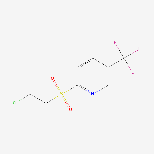 2-(2-chloroethylsulfonyl)-5-(trifluoromethyl)pyridine (CAS: 243643-97-2) - Related Chemical Product