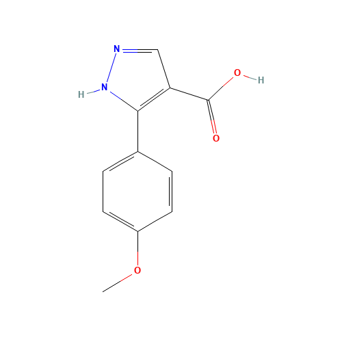 5-(4-methoxyphenyl)-1H-pyrazole-4-carboxylic acid (CAS: 618383-46-3) - Related Chemical Product