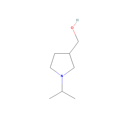 (1-propan-2-ylpyrrolidin-3-yl)methanol (CAS: 2148-53-0) - Related Chemical Product