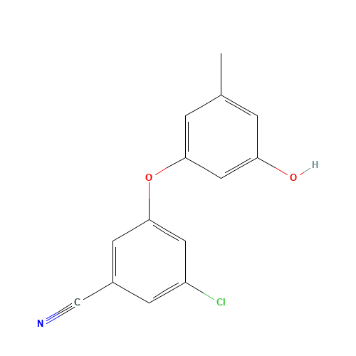 3-chloro-5-(3-hydroxy-5-methylphenoxy)benzonitrile (CAS: 920036-15-3) - Related Chemical Product